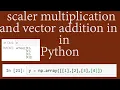 Signal Processing basics in Python - Lecture 10