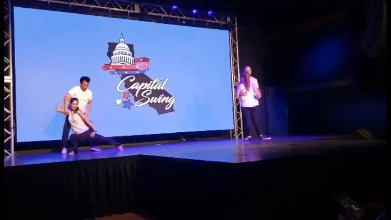 West Coast Swing Demo for California Day of Dance (4/2022)