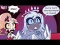Lagu Moon crashing 🌙 Part 1 • Hazbin Hotel Season 2 • COMIC DUB