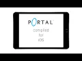 Portal played natively on a iPad