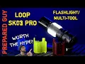 LOOP SK03 PRO 1 000 LUMEN FLASHLIGHT WITH MULTI TOOL
