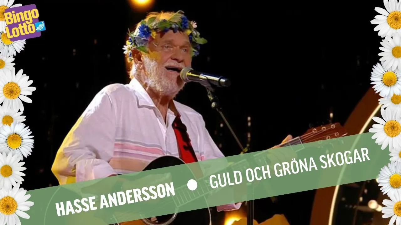 Hasse Andersson - Guld och gröna skogar - BingoLottos Midsommarbingo Hasse Andersson - Guld och gröna skogar - BingoLottos Midsommarbingo
