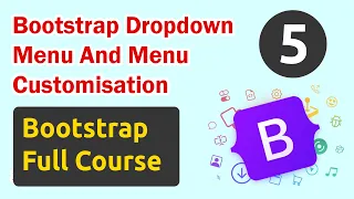 Bootstrap Dropdown Menu And Menu Customisation Full Bootstrap Course