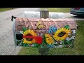 Sunflower Butterfly Magnetic Mailbox Cover Unpaid Product Review Link In Description