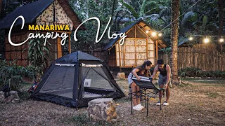 MANARIWA CAMPING VLOG (OUR FIRST CAMPING)