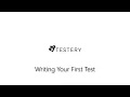 CucumberJS and WebdriverIO Writing Your First Test - Testery Example