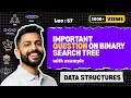 Lec-57 Imp Question on Binary Search Tree GATE Question Data Structure