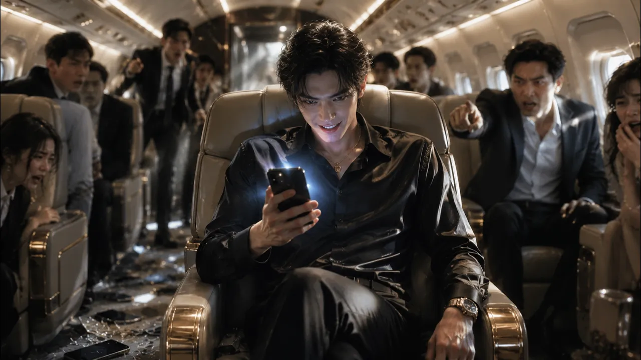 Trapped on a flight of death, I laughed and claimed to be the group chat's villain: The chilling ... poster