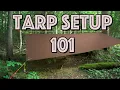 Camping Tarp Setup for Beginners