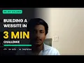 I Built a Website in 3 Minutes No Templates 2026