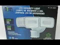 - Home Zone LED Security Light Motion Sensor Detector 3000 Lumens