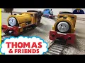 Download Lagu Bill and Ben Sodor China Clay Co join Thomas \u0026 Friends Toy Train layout