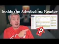 Inside the College Application Reader What Admissions Officers See REAL Walkthrough