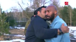 رامز جلال   لحظة إكتشاف شيكابالا لمقلب رامز تحت الصفر وضرب هستيري لطاقم البرنامج دندنها