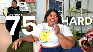start 75 hard with me workouts keto diet for lipedema reading plus size wellness vlogs
