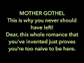 MOTHER KNOWS BEST (REPRISE) - KARAOKE