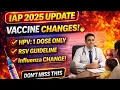 IAP Immunization Schedule 2025