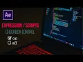 Checkbox Expression script in After effects simple and easy way