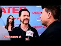 Clifton Collins Jr on the Red Carpet of DEEP WATER talks about director Renny Harlin his latest