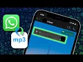 Download Lagu How To Convert Wahtsapp Voice Messages To MP3 On iPhone iOS 15