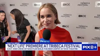 Emilia Clarke Edgar Ramirez Talk Next Life at Tribeca Festival World Premiere