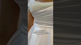               فستان زفاف ستان  هاله مود             يلا نعمل فاشون  فساتين                       دندنها