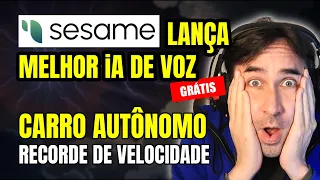 MELHOR iA Para Voz Em Tempo Real, Recorde De Velocidade De Carro Autônomo, Browser Operator Vem Aí