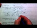 Algebra 2 Midterm Review 1-9