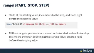 How to Use range in Python