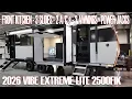 NEW 2026 Vibe 2500FIK Extreme Lite Front Kitchen 3 slide out travel trailer at Couchs RV Nation
