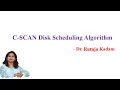 C-SCAN Disk scheduling algorithm Circular SCAN Operating Systems Animated
