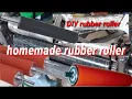 Download Lagu rubber roller DIY, homemade rubber roller, roller pipa berlapis karet untuk cetakan opak