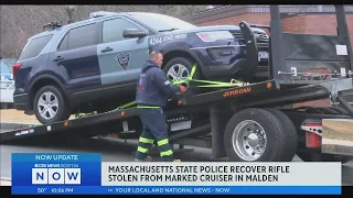 Massachusetts State Police recover patrol rifle stolen from cruiser in Malden