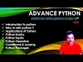 Advance Python Class 10th Artificial intelligence Full Chapter