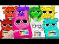 Download Lagu Paper DIY💖 Unboxing INCREDIBOX SPRUNKI Blind Box 3AM, How to make BRAINROT Blind Box | ASMR