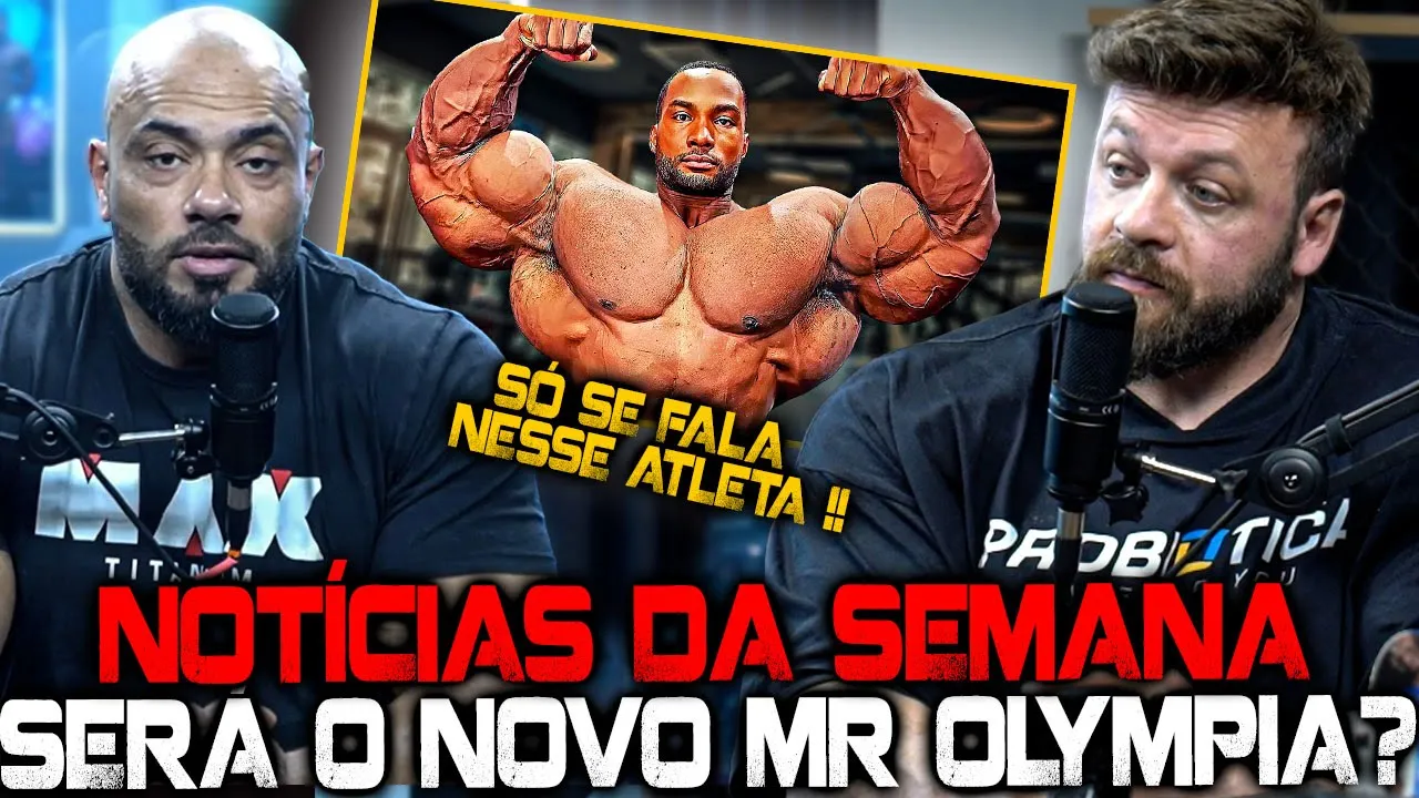 NOTÍCIAS DA SEMANA - SERÁ O NOVO MR OLYMPIA?? AMERICANO ASSUSTOU TODO MUNDO !!!