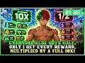 Everyone Else s Reward Gains Are Halved While Only I Receive Every Reward at 10x