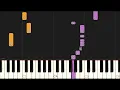 Underwater Theme - Super Mario Bros. | EASY Piano Tutorial