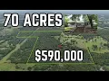 70 Acres for Sale Near Tahlequah OK Hunting Land Pasture Home Barn 3 Ponds