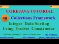 Core java Collections Framework -48 TreeSet Data Sorting By Ratan sir