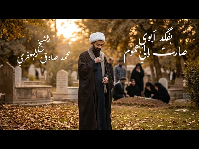 ⁣بفكد ابوي صارت الي هموم | الشيخ محمد صادق الجعفري #نعي