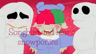 Download [ speedpaint] songbird and her snow ponies ( Christmas special) MP3