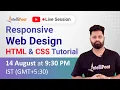 Responsive Web Design What is Responsive Web Design HTML CSS Tutorial Intellipaat