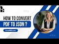 Convert PDF to JSON File Online free PDF to JSON Converter change PDF into JSON with formatting
