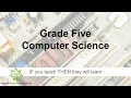 Exploring Grade 5 Computer Science