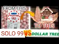 SOLO 99 VS DOLLAR TREE VLOGMAS DAY 18 PLUS GLIMPSE INTO FUTURE PEPERMINT HOT COCOA BAR HACK DIY