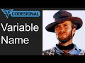 Variable Name - Codesignal