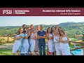 Academics Abroad Info Session for Summer 2026 FSU Study Abroad Programs