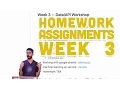 3 3 Homework Assignments Week 3 - Programming with Text