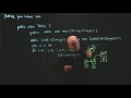 LinkedList 10 Testing the list